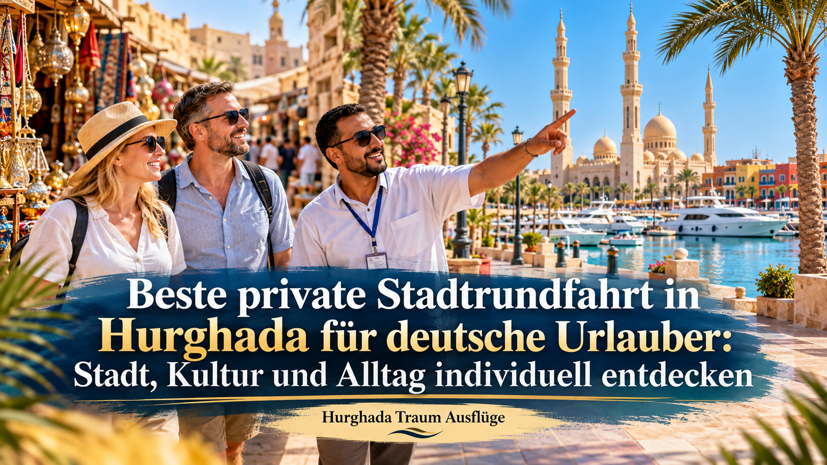 Beste private Stadtrundfahrt in Hurghada für deutsche Urlauber Stadt, Kultur und Alltag individuell entdecken