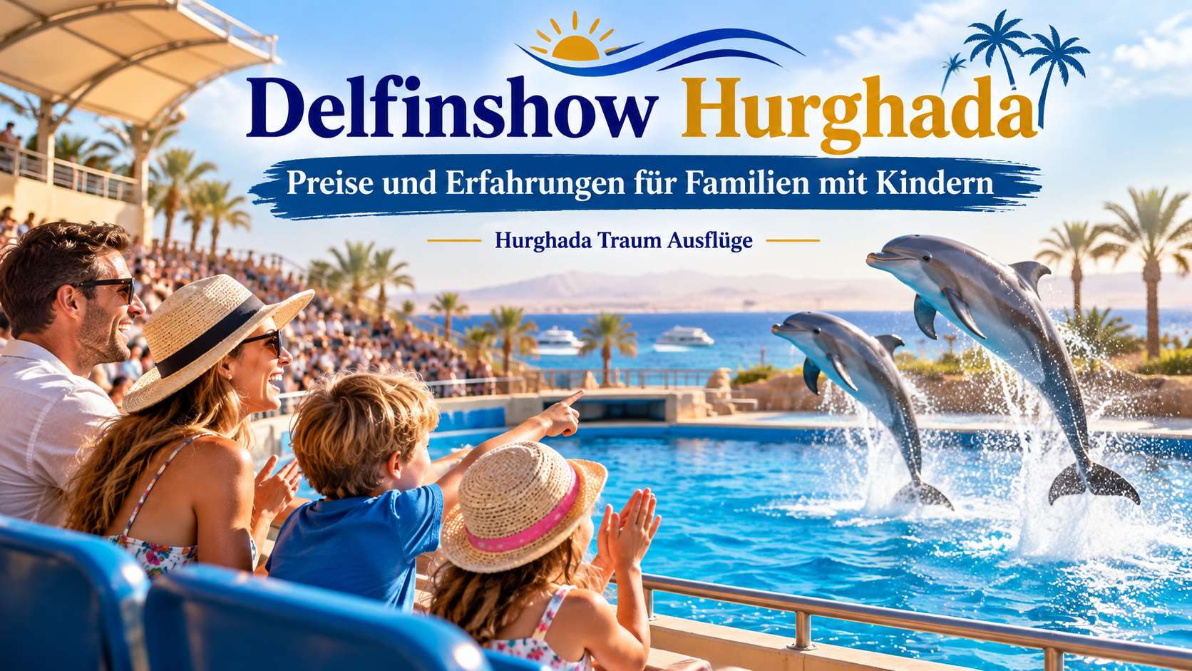 Delfinshow Hurghada Preise und Erfahrungen für Familien mit Kindern