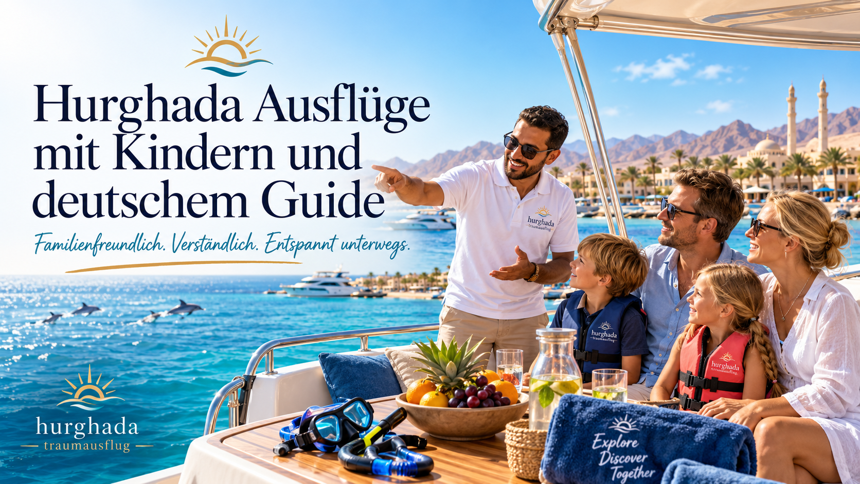 Hurghada Ausflüge mit Kindern und deutschem Guide