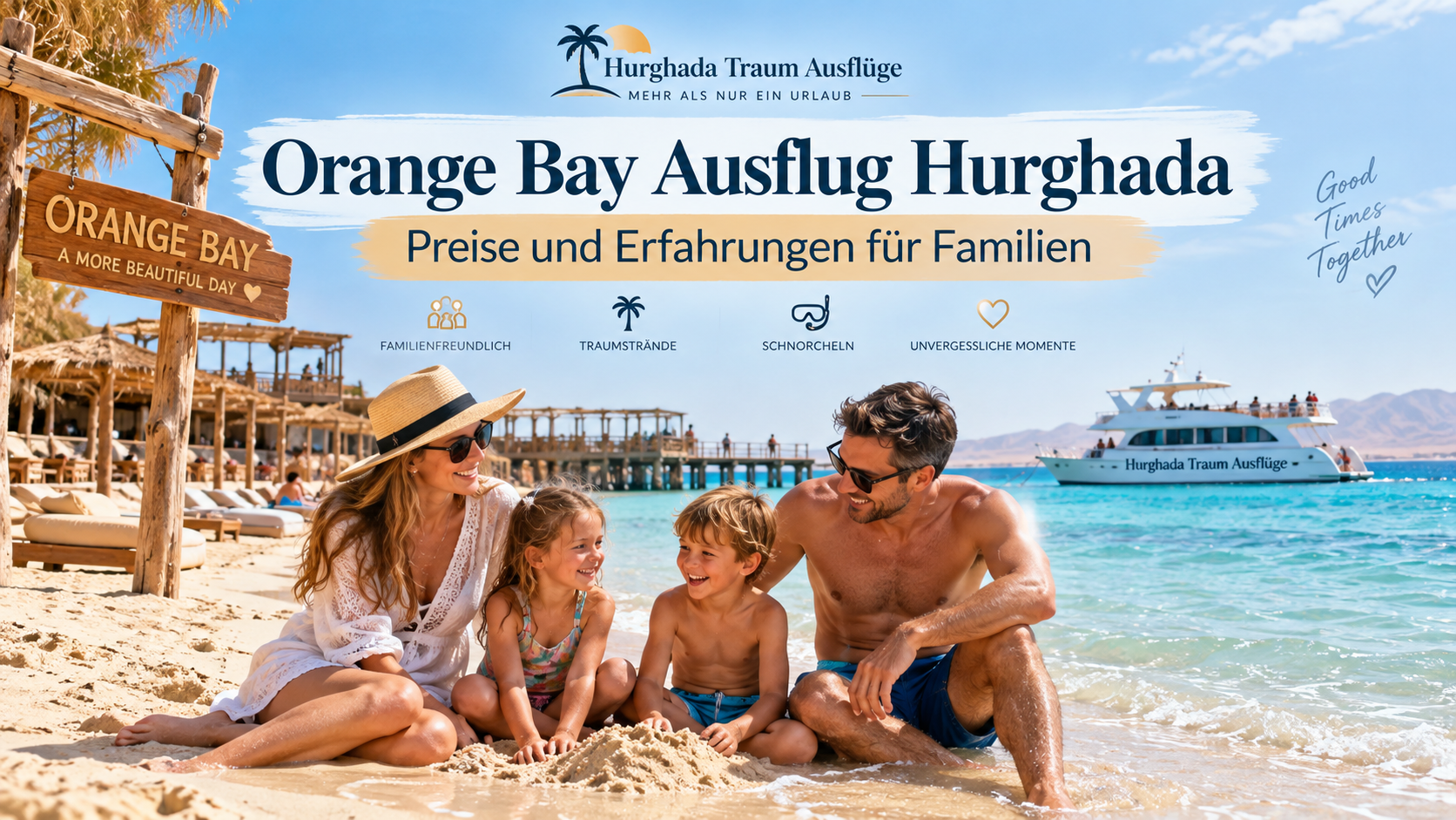 Orange Bay Ausflug Hurghada Preise und Erfahrungen für Familien