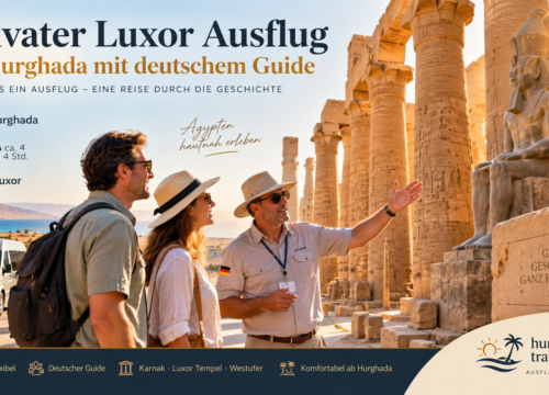 Privater Luxor Ausflug ab Hurghada mit deutschem Guide