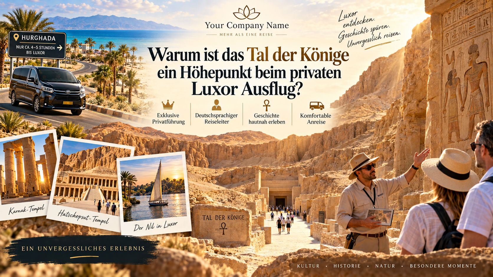 Warum ist das Tal der Könige ein Höhepunkt beim privaten Luxor Ausflug