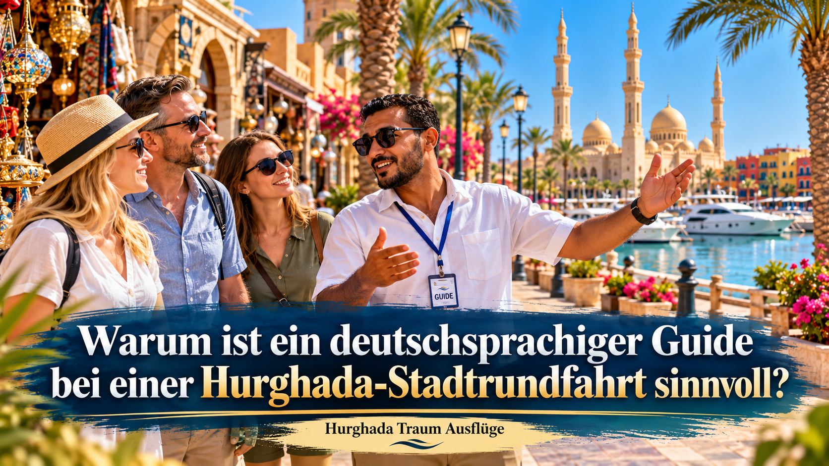 Warum ist ein deutschsprachiger Guide bei einer Hurghada-Stadtrundfahrt sinnvoll