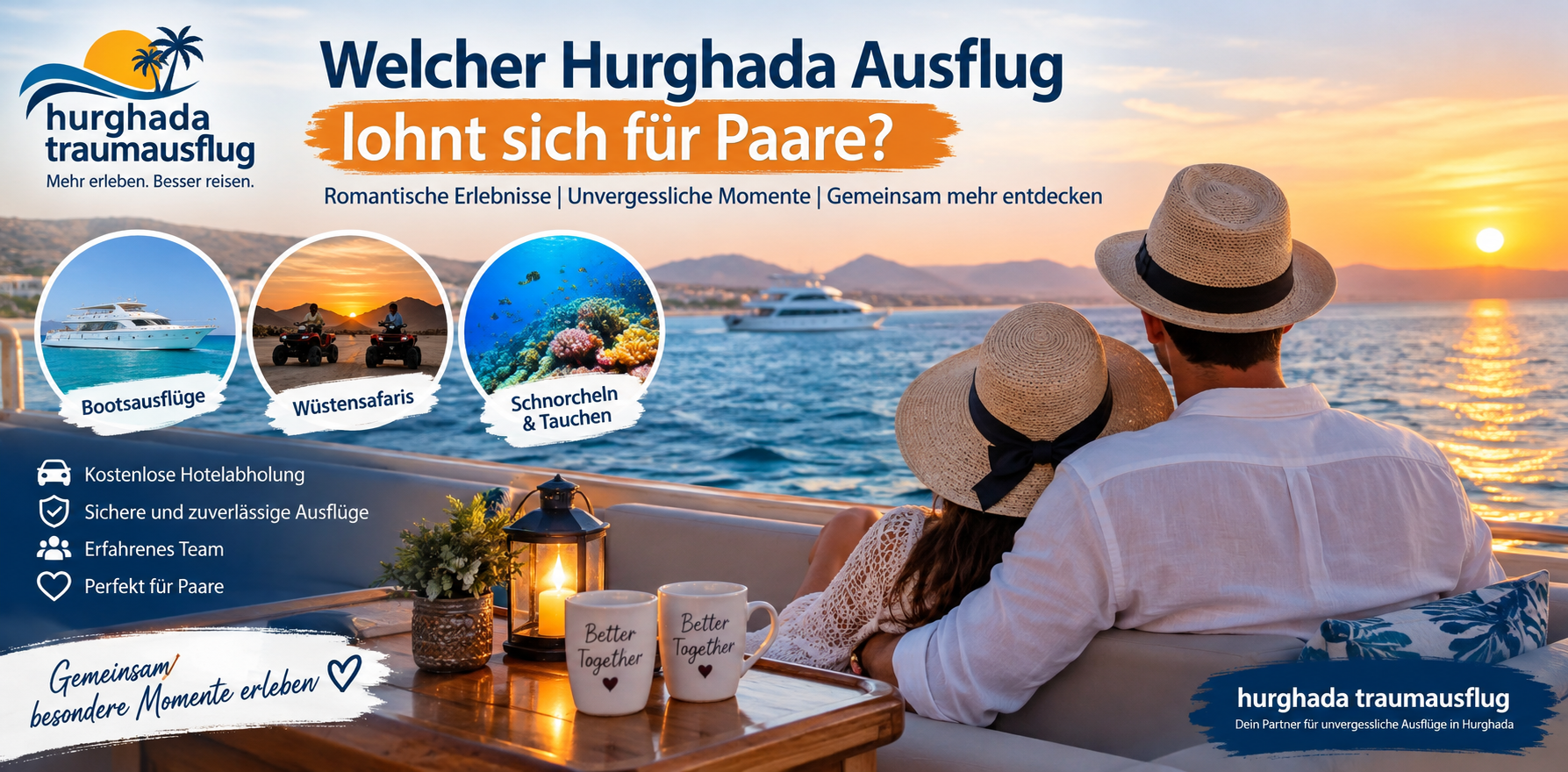 Welcher Hurghada Ausflug lohnt sich für Paare