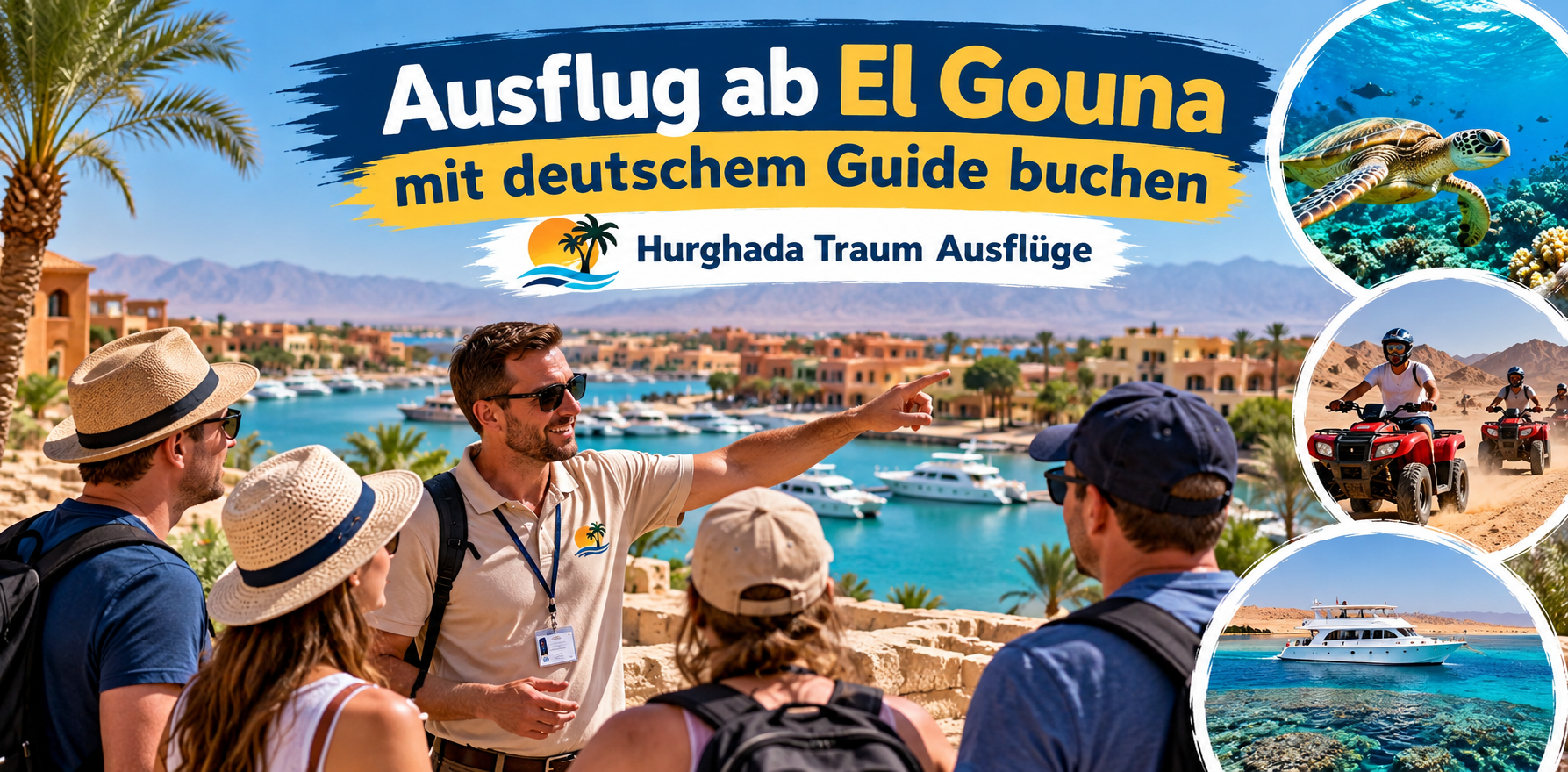 Ausflug ab El Gouna mit deutschem Guide buchen
