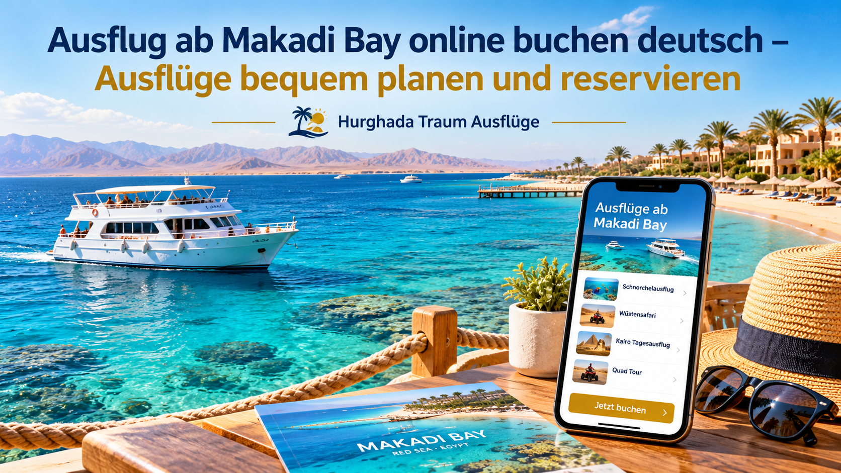 Ausflug ab Makadi Bay online buchen deutsch – Ausflüge bequem planen und reservieren