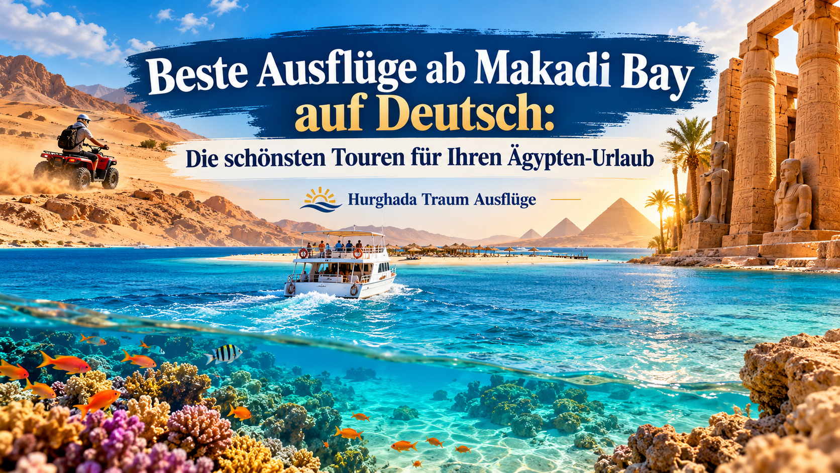 Beste Ausflüge ab Makadi Bay auf Deutsch Die schönsten Touren für Ihren Ägypten-Urlaub