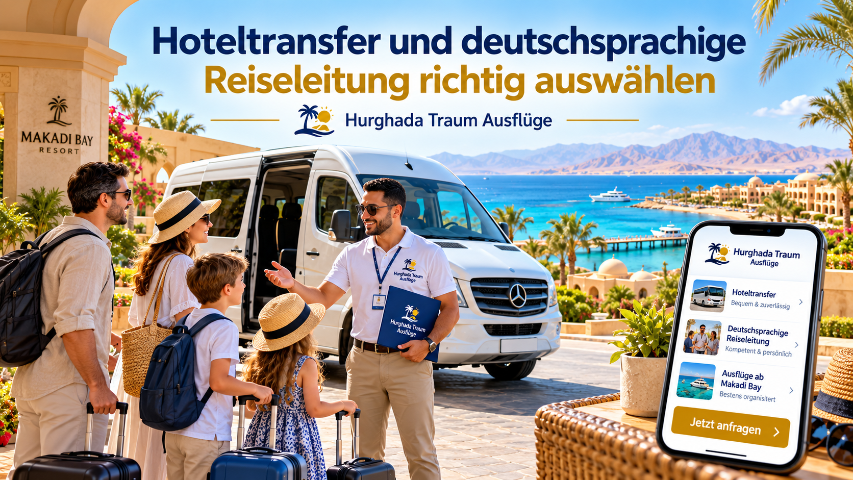 Hoteltransfer und deutschsprachige Reiseleitung richtig auswählen