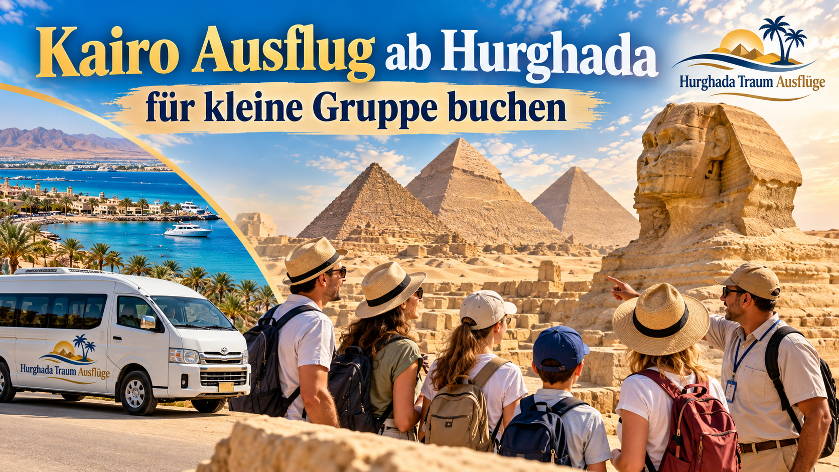 Kairo Ausflug ab Hurghada für kleine Gruppe buchen