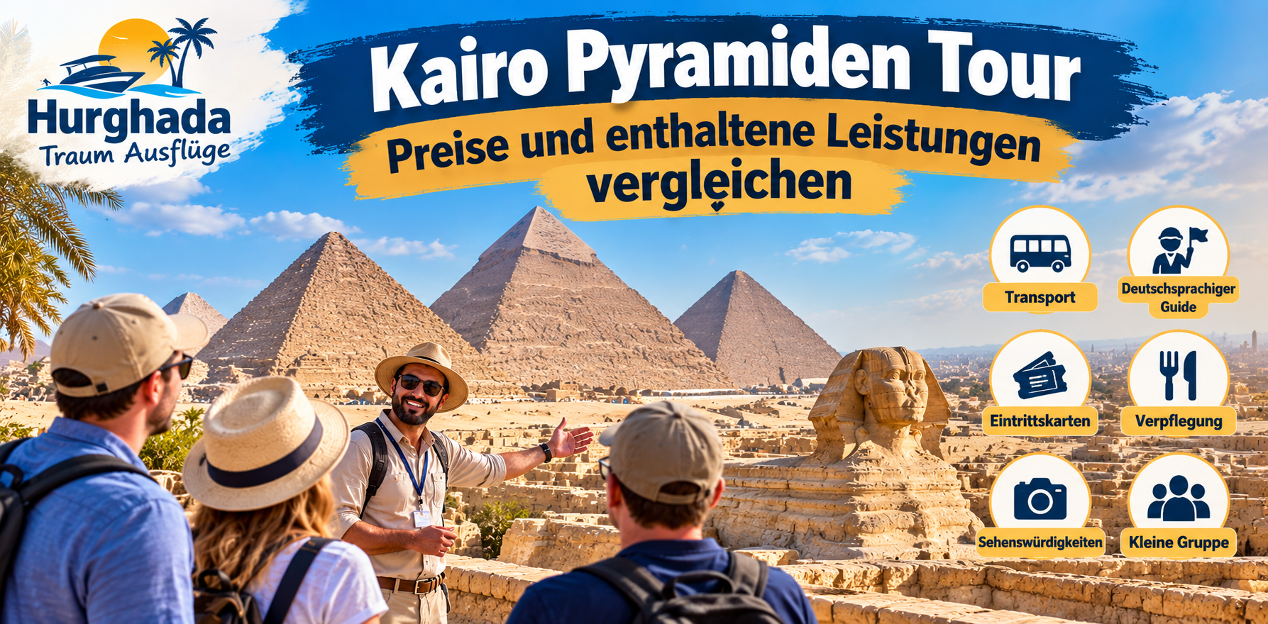 Kairo Pyramiden Tour Preise und enthaltene Leistungen vergleichen