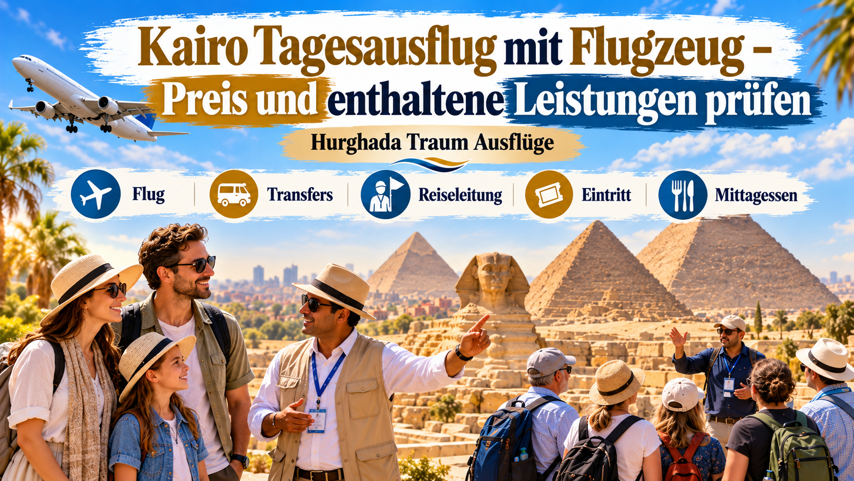 Kairo Tagesausflug mit Flugzeug – Preis und enthaltene Leistungen prüfen