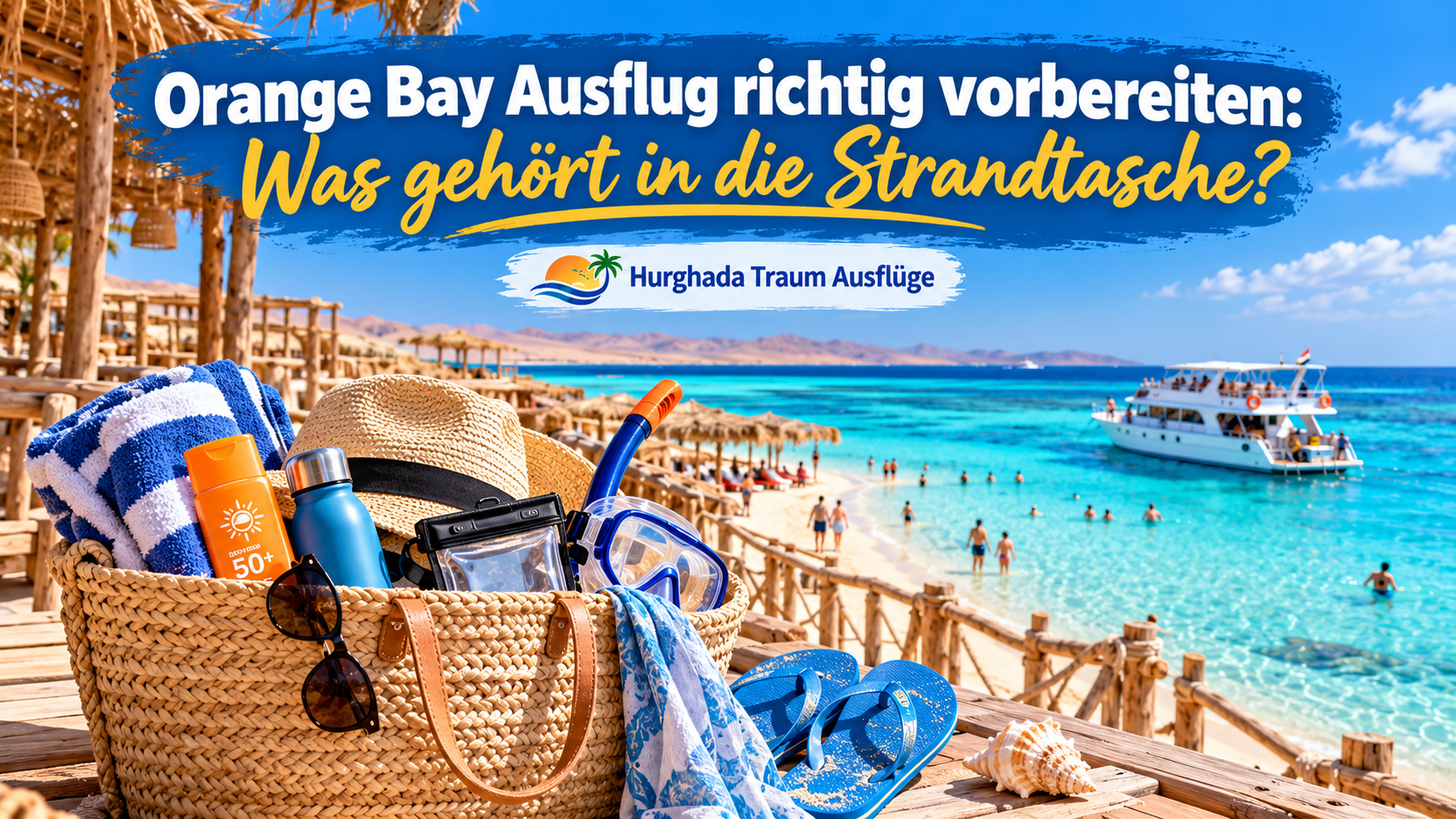 Orange Bay Ausflug richtig vorbereiten Was geh&ouml;rt in die Strandtasche