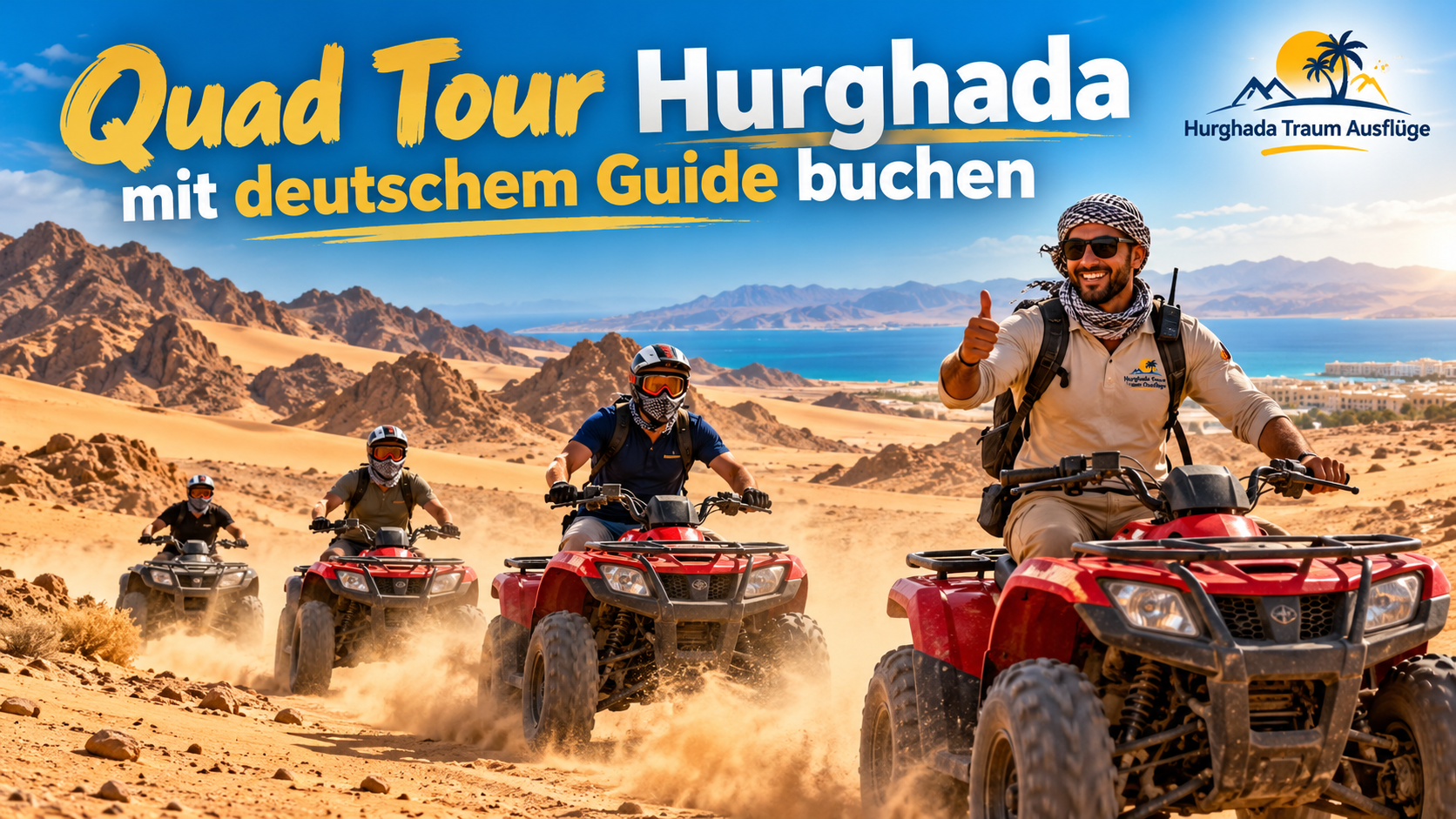 Quad Tour Hurghada mit deutschem Guide buchen